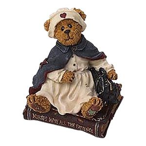 Boyd’s Bear & Friends ~ NURSE Figurine “Patience is the best medicine".